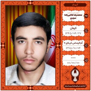 محمدرضا طالبی زاده سردری